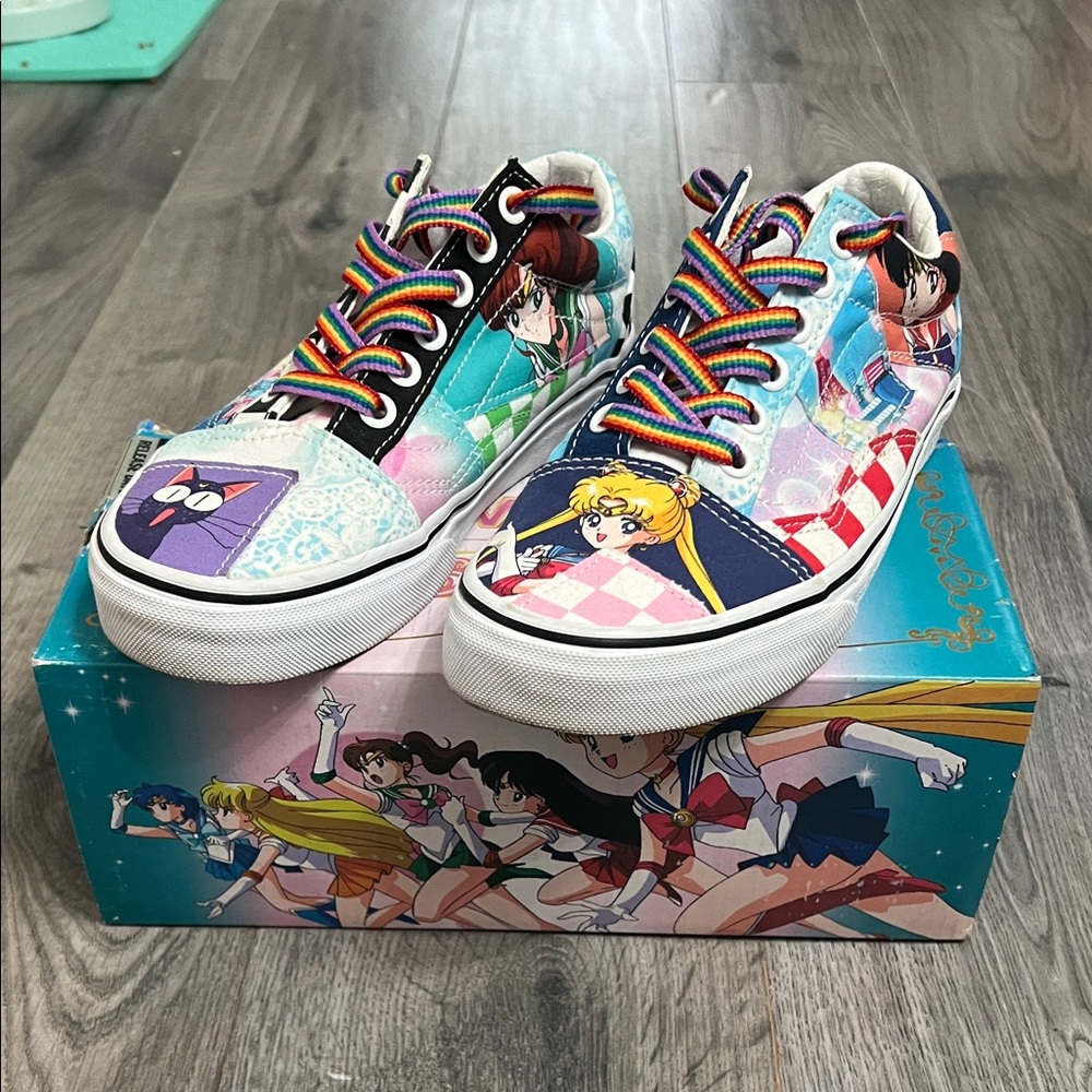 Vans x Pretty Guardian Sailor Moon Old Skool Patchwork Sneakers